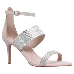 Carvela Gas High Heel Sandals, Nude Suedette